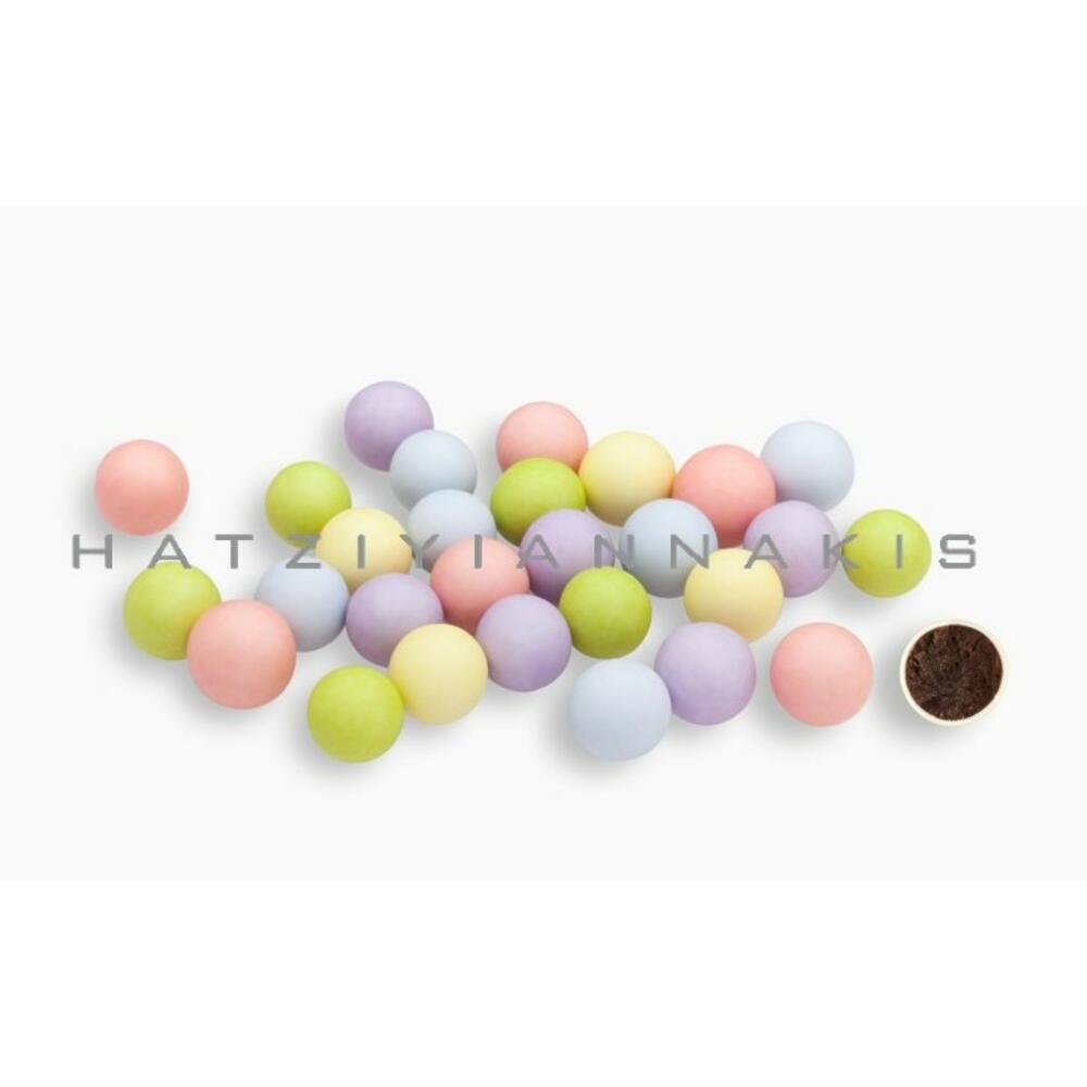 6497. choco balls μεγάλο πολύχρωμο